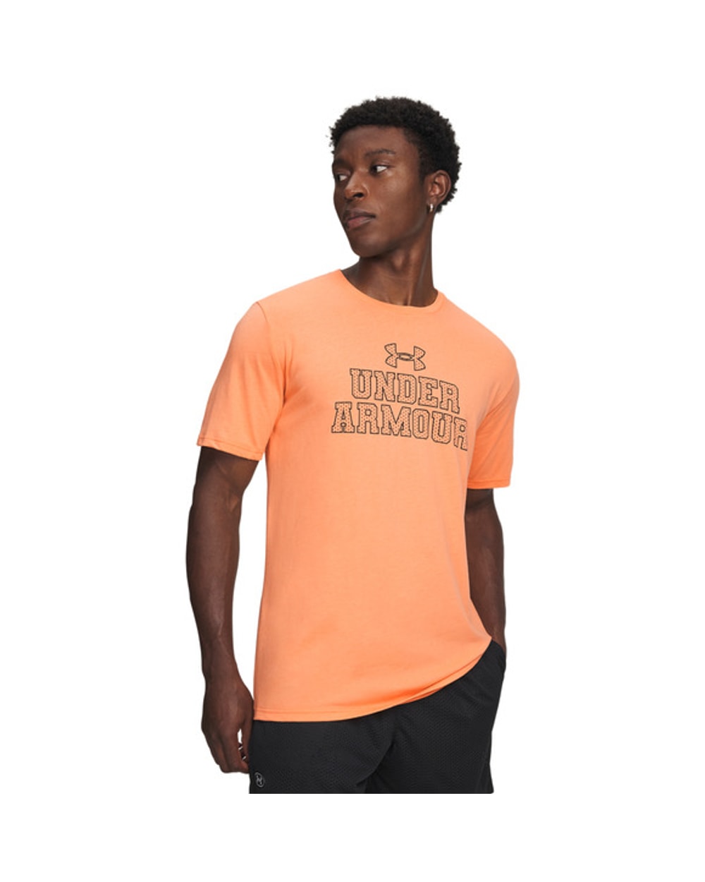 Under Armour Men's Mesh Wordmark Short Sleeve