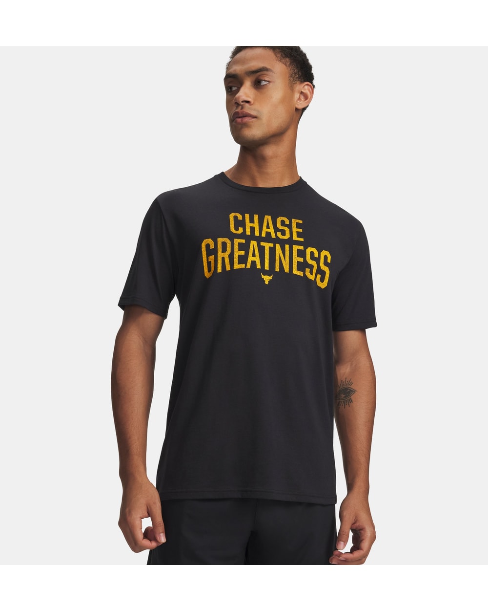 Under Armour Men's Project Rock Greatness Short Sleeve