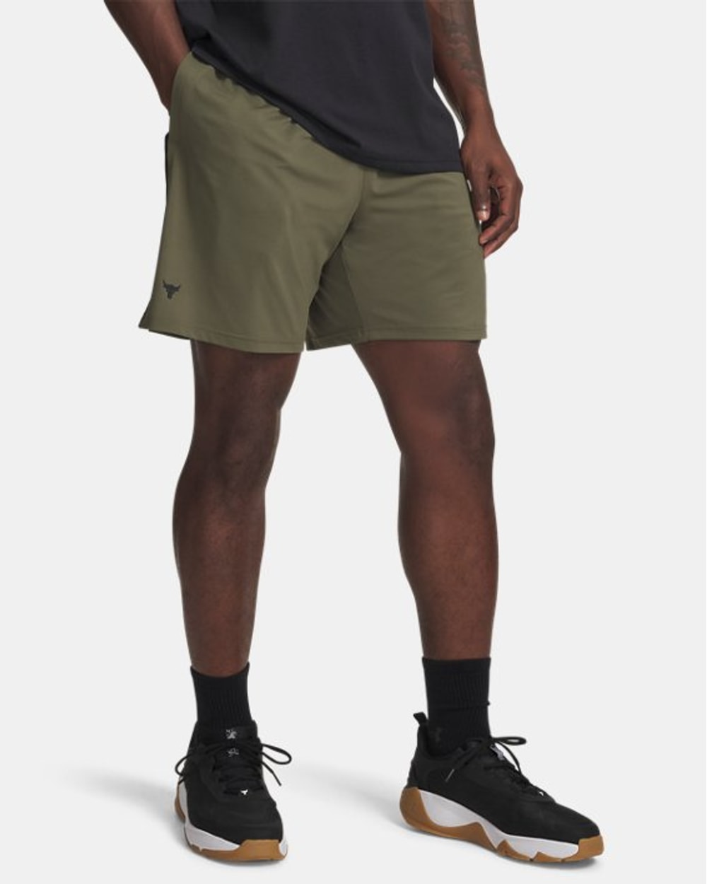 Under Armour Men's Project Rock Mesh 7" Shorts