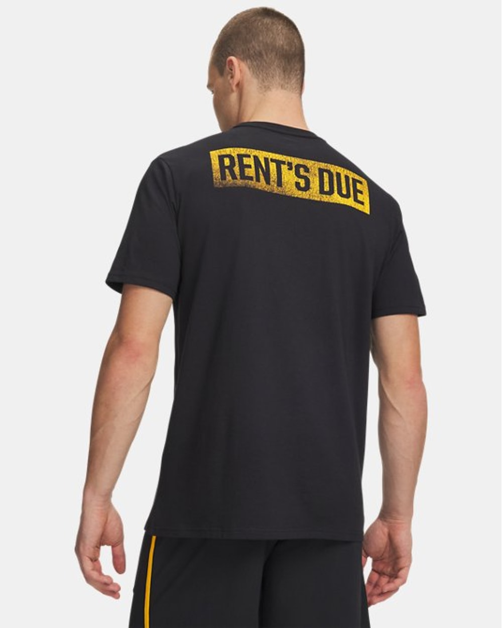Under Armour Men's Project Rock Rents Due Short Sleeve