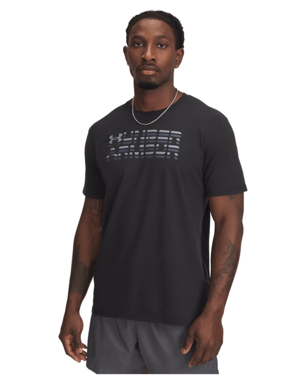 Under Armour Men's Shaded Logo Short Sleeve