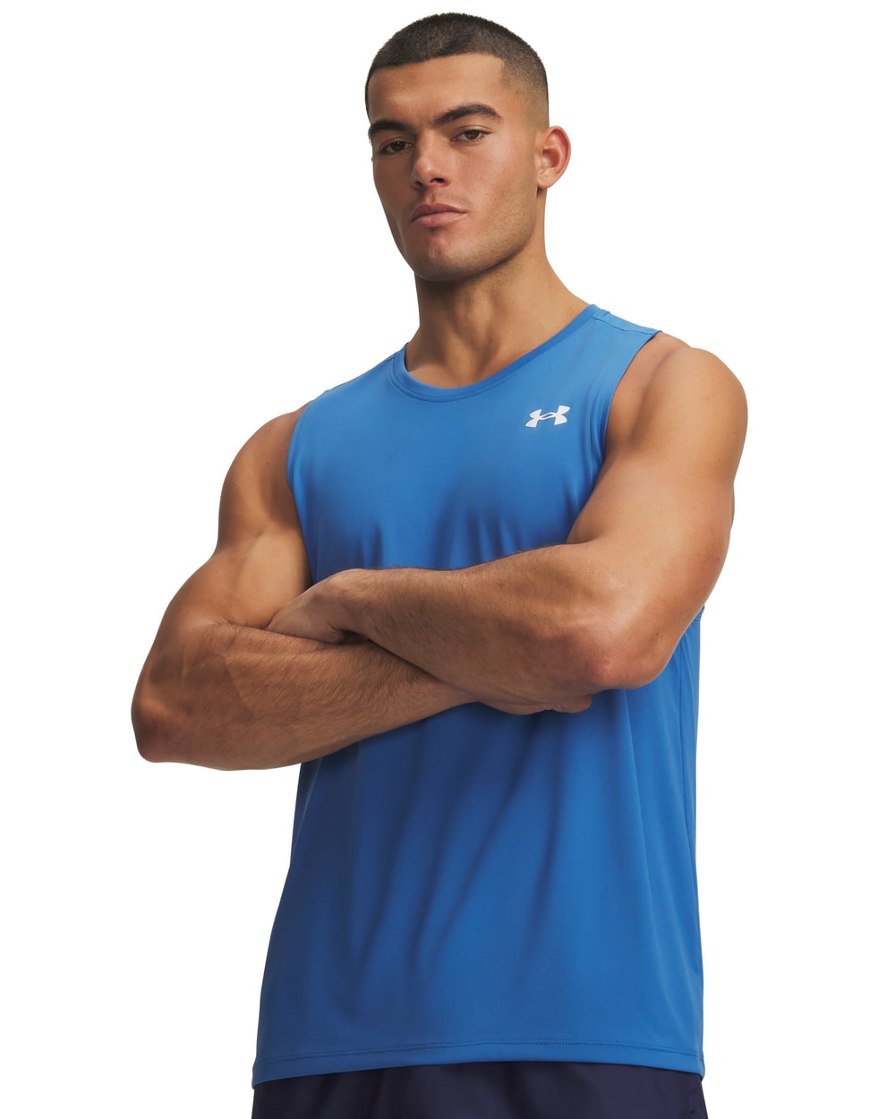 Under Armour Men's UA Tech Tank AEGEAN BLUE