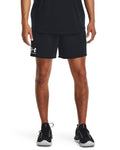 Under Armour Rival Terry 6 inch Short, black, front