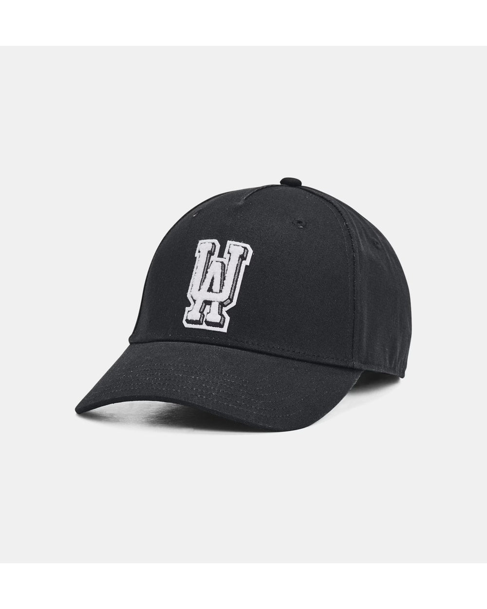Under Armour SportStyle Snapback Hat - Black/White front