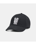 Under Armour SportStyle Snapback Hat - Black/White front