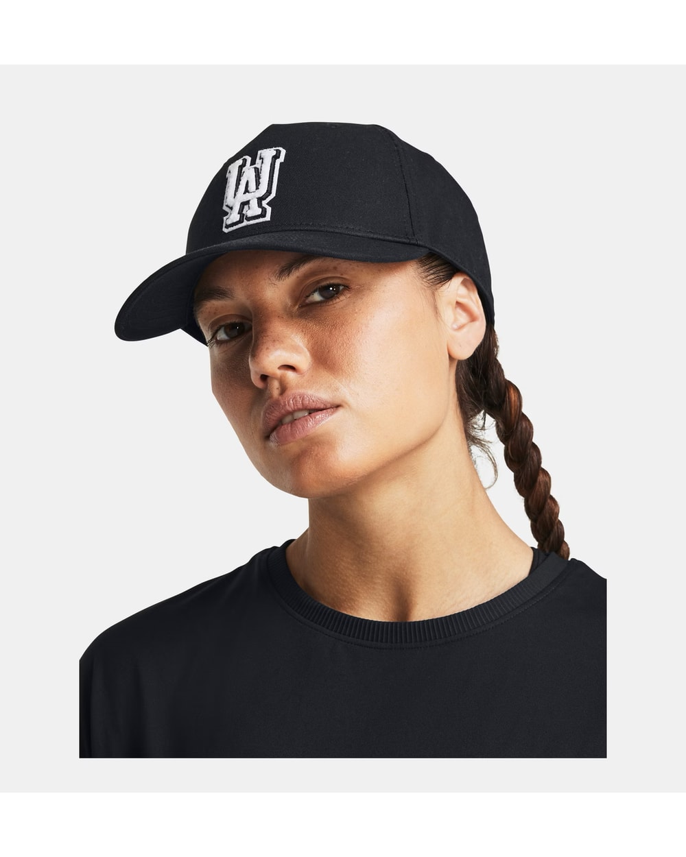 Under Armour SportStyle Snapback Hat worn front view