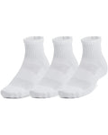 Under Armour Training Cotton Quarter Socks - White 3-pack