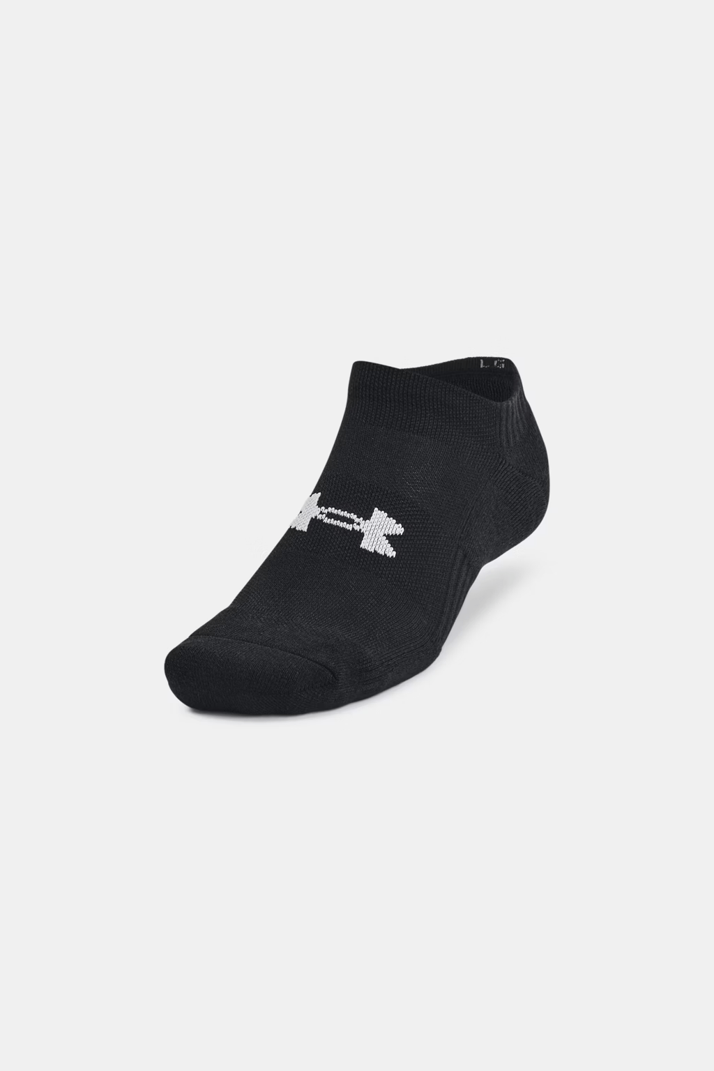 Under Armour Training Cotton No Show Sock - Black side detail