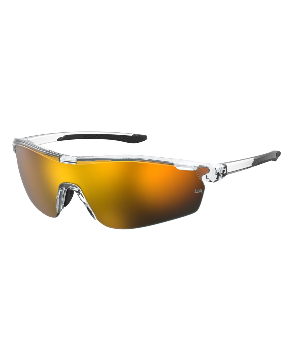 Under Armour UA 7001/S Youth Sunglasses - CRYSTAL BLACK / ORANGE