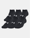 Under Armour Unisex Essential Low Cut Socks - 6 Pack