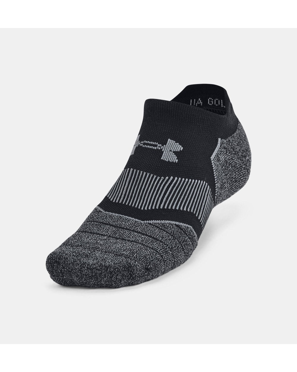 Under Armour Unisex Golf Elevated Performance No Show Tab Socks - 2 Pack