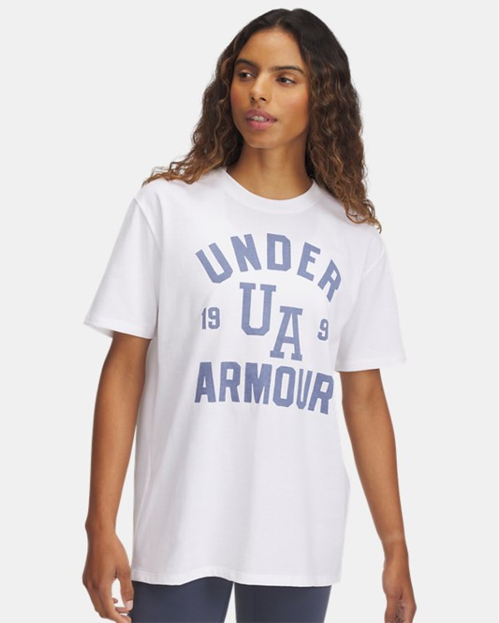 Under Armour Women's Heavyweight Collegiate Oversized Short Sleeve