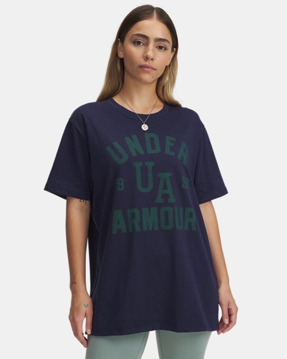 Under Armour Women's Heavyweight Collegiate Oversized Short Sleeve