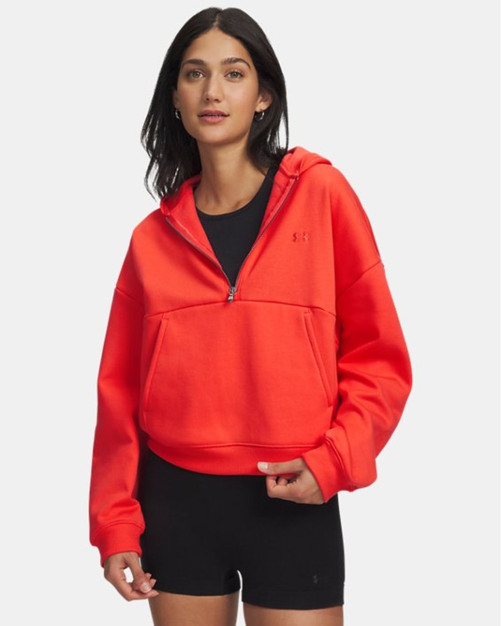Under Armour Women's Icon Fleece ½ Zip Hoodie