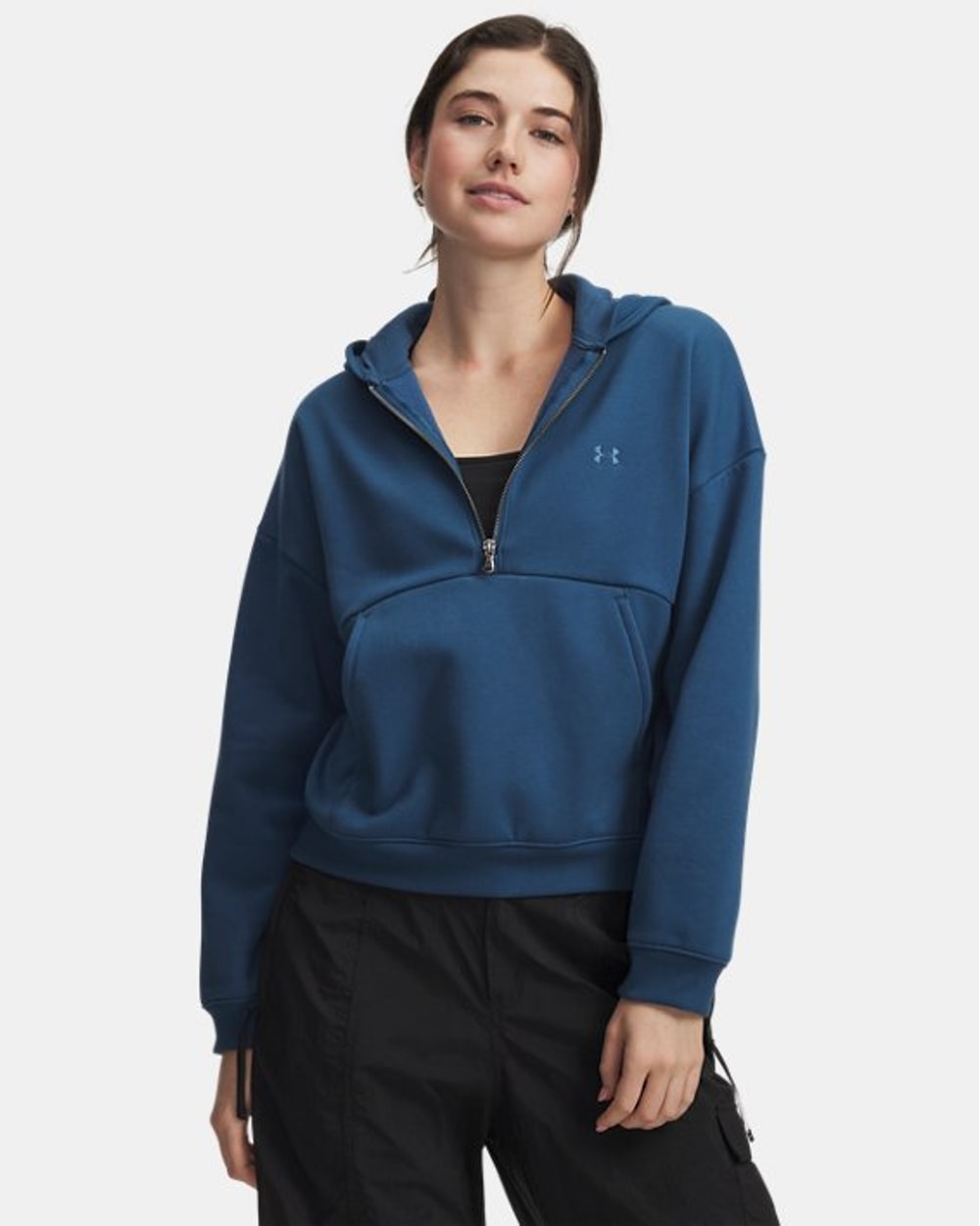 Under Armour Women's Icon Fleece ½ Zip Hoodie