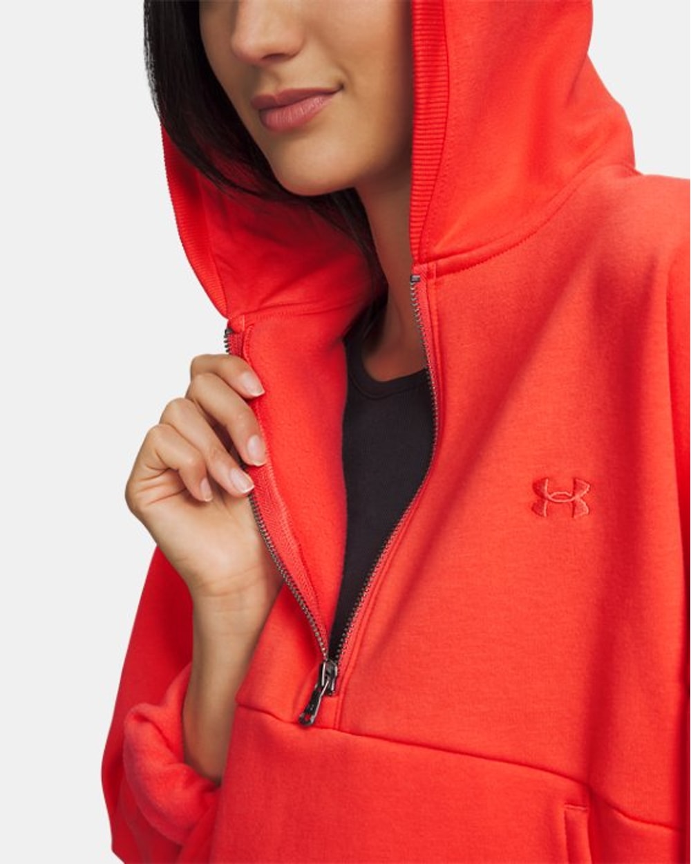 Under Armour Women's Icon Fleece ½ Zip Hoodie