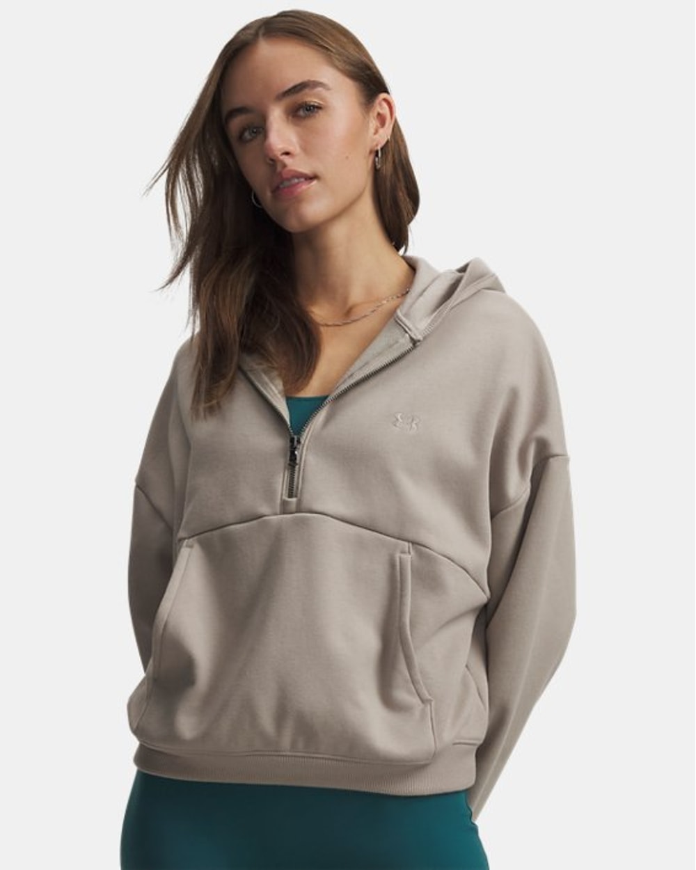 Under Armour Women's Icon Fleece ½ Zip Hoodie