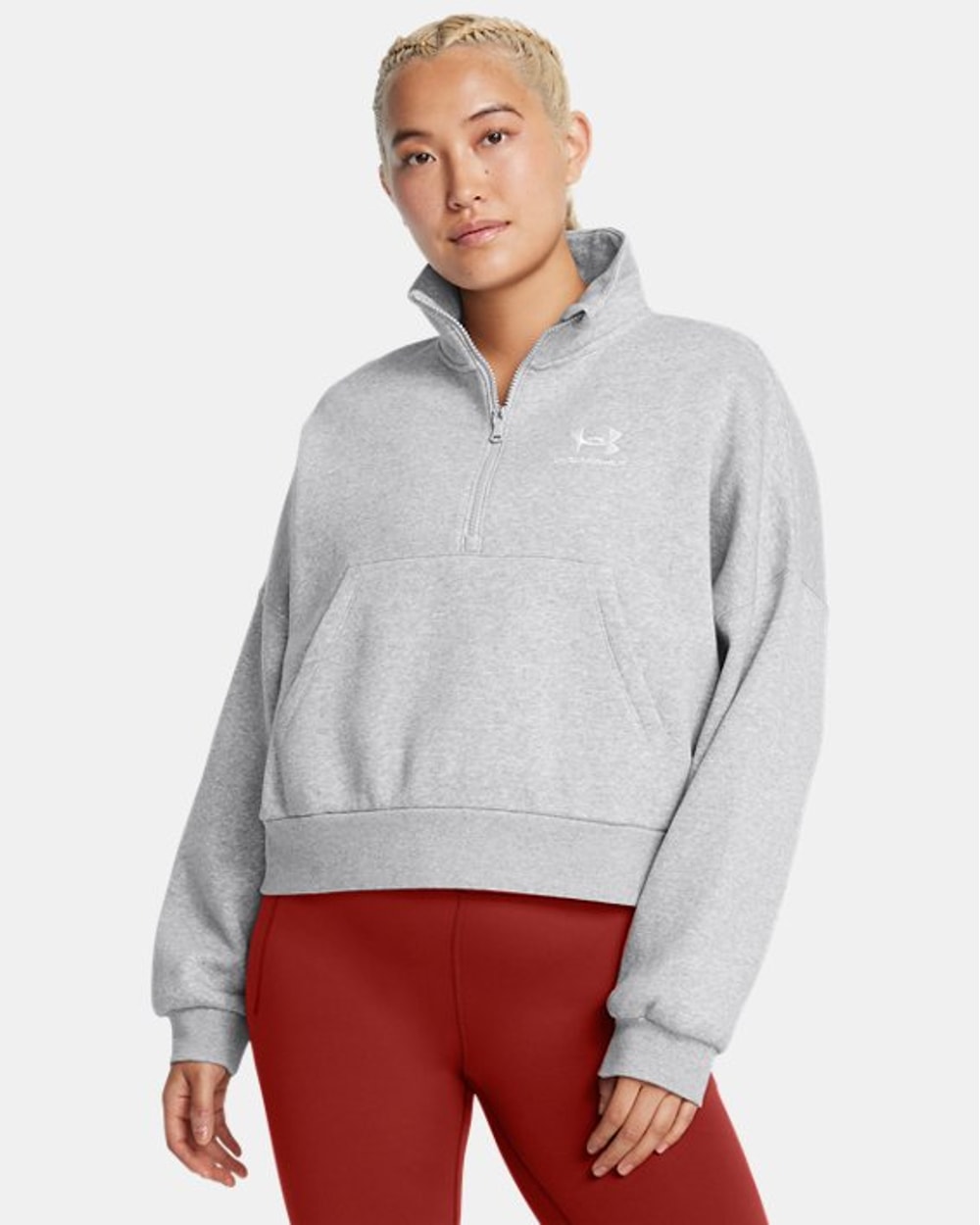 Under Armour Women's Icon Half-Zip Fleece Sweater