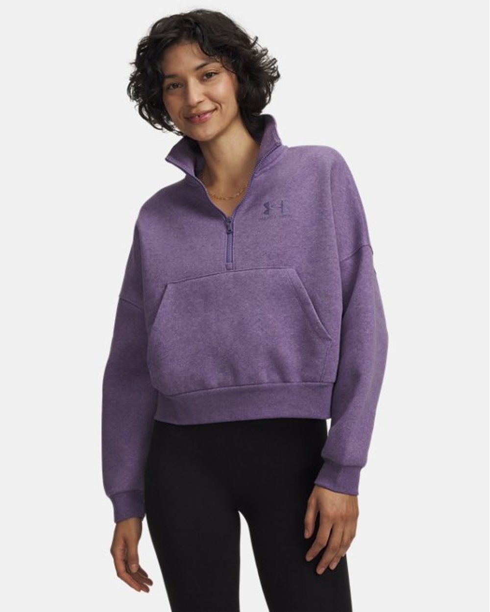 Under Armour Women's Icon Half-Zip Fleece Sweater