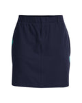 Under Armour Women's Links Woven Skort in Midnight Navy - front flat view