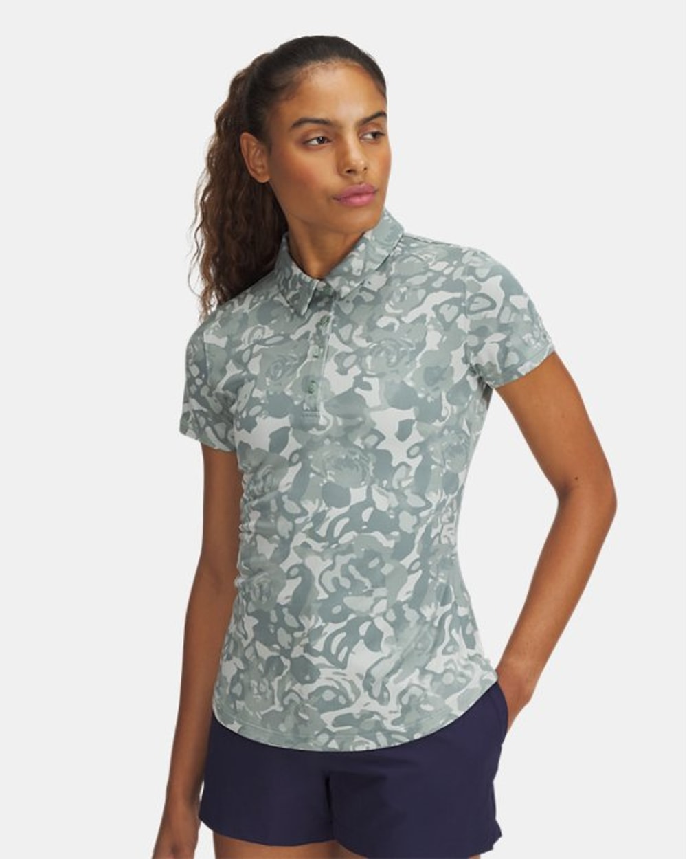 Under Armour Women's Playoff 3.0 Printed Polo
