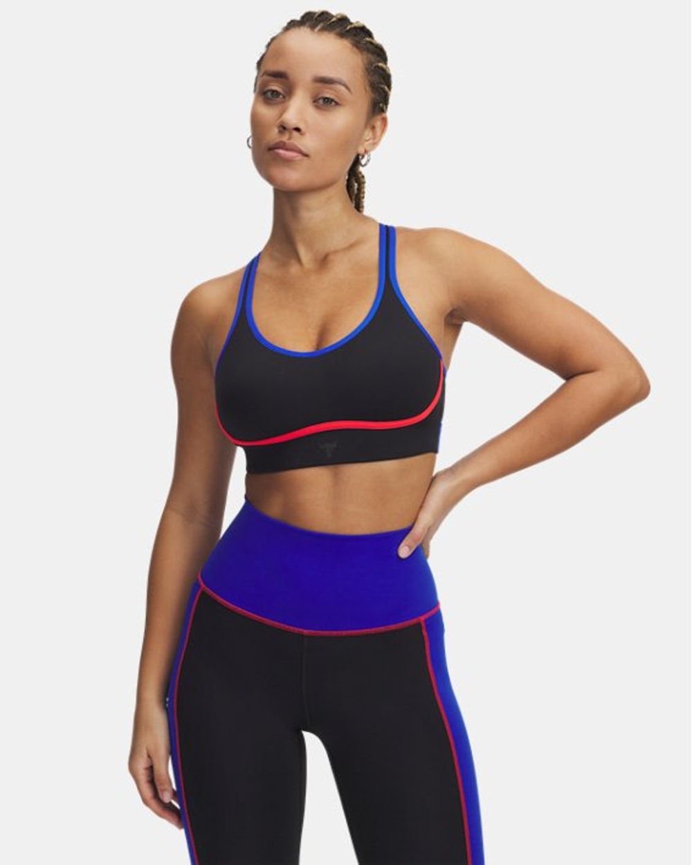 Under Armour Women's Project Rock Mid Sports Bra