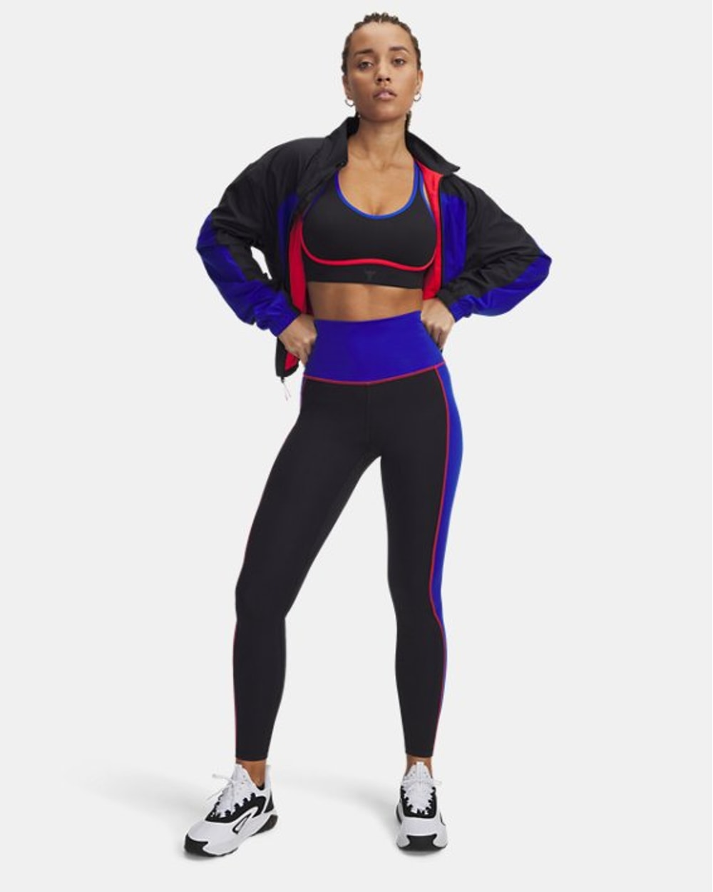 Under Armour Women's Project Rock Mid Sports Bra
