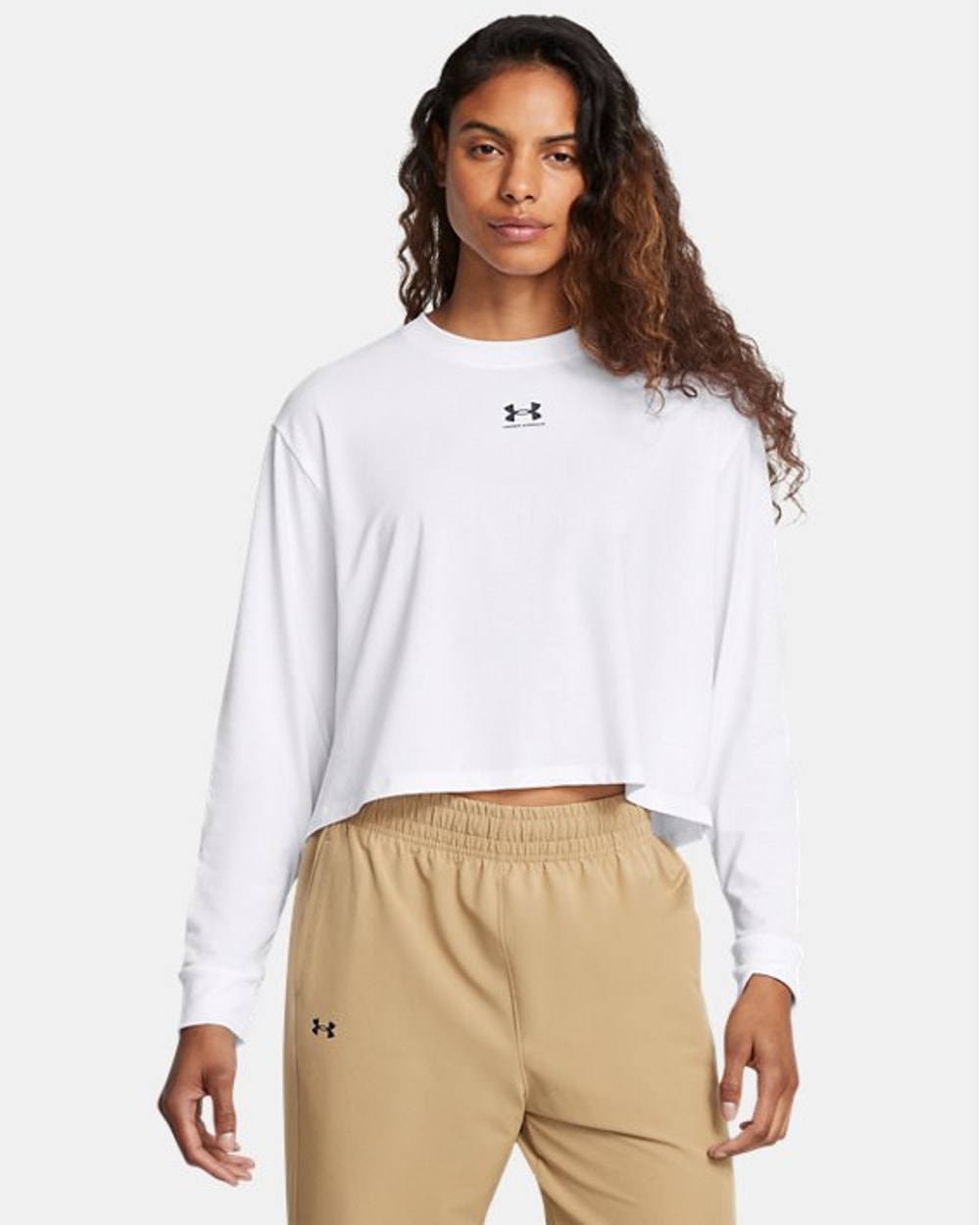 Under Armour Women's Rival Boxy Long Sleeve