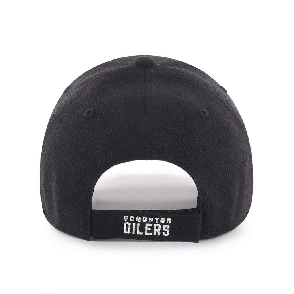 '47 Brand Edmonton Oilers MVP Adjustable Hat - Black/White