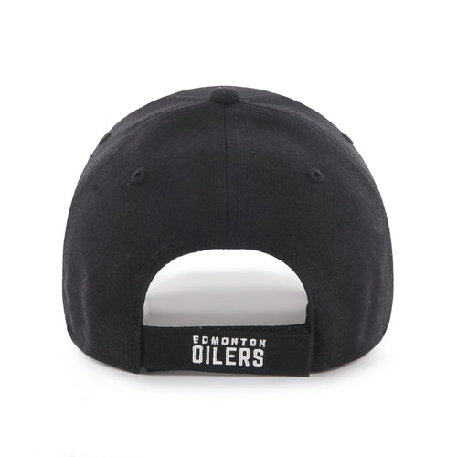 '47 Brand Edmonton Oilers MVP Adjustable Hat - Black/White