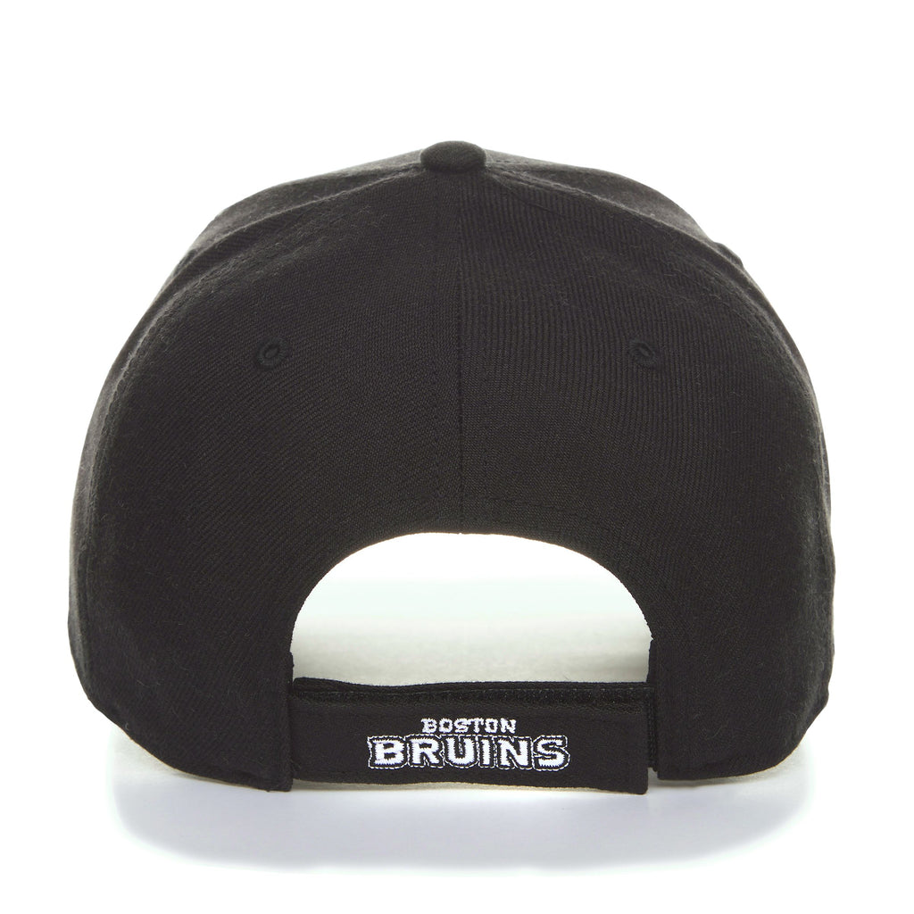 '47 Brand Boston Bruins MVP Adjustable Hat - Black/White
