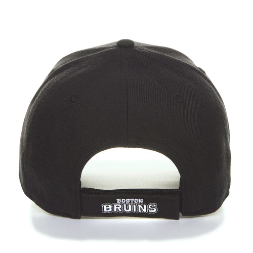 '47 Brand Boston Bruins MVP Adjustable Hat - Black/White