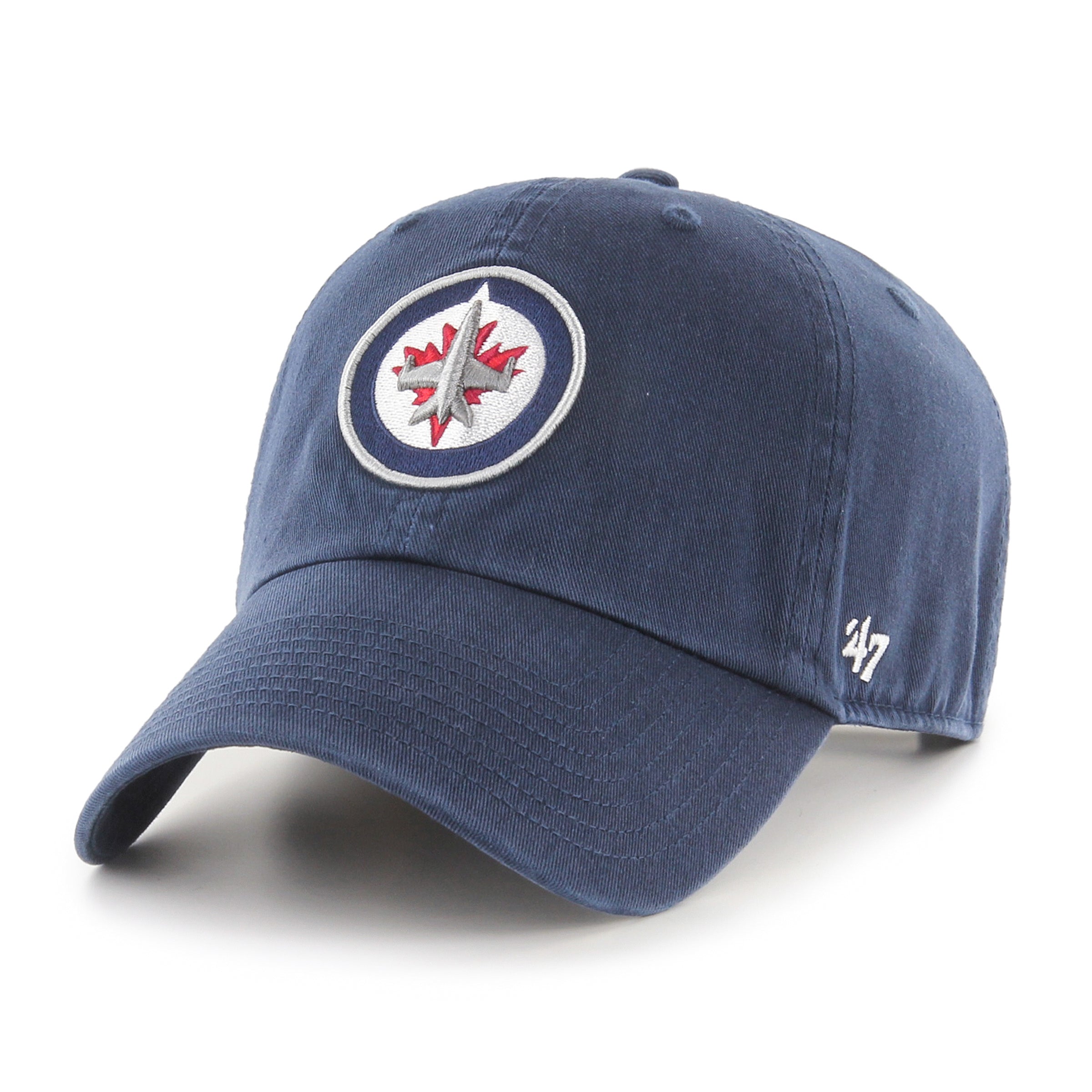 '47 Brand Winnipeg Jets Clean Up Adjustable Hat