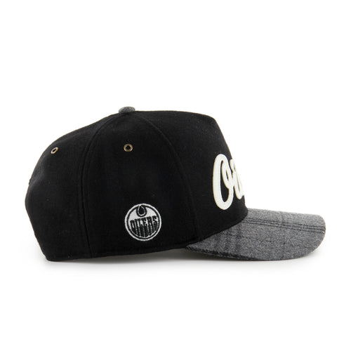 '47 Brand Edmonton Oilers Windowpane Plaid Hitch Hat