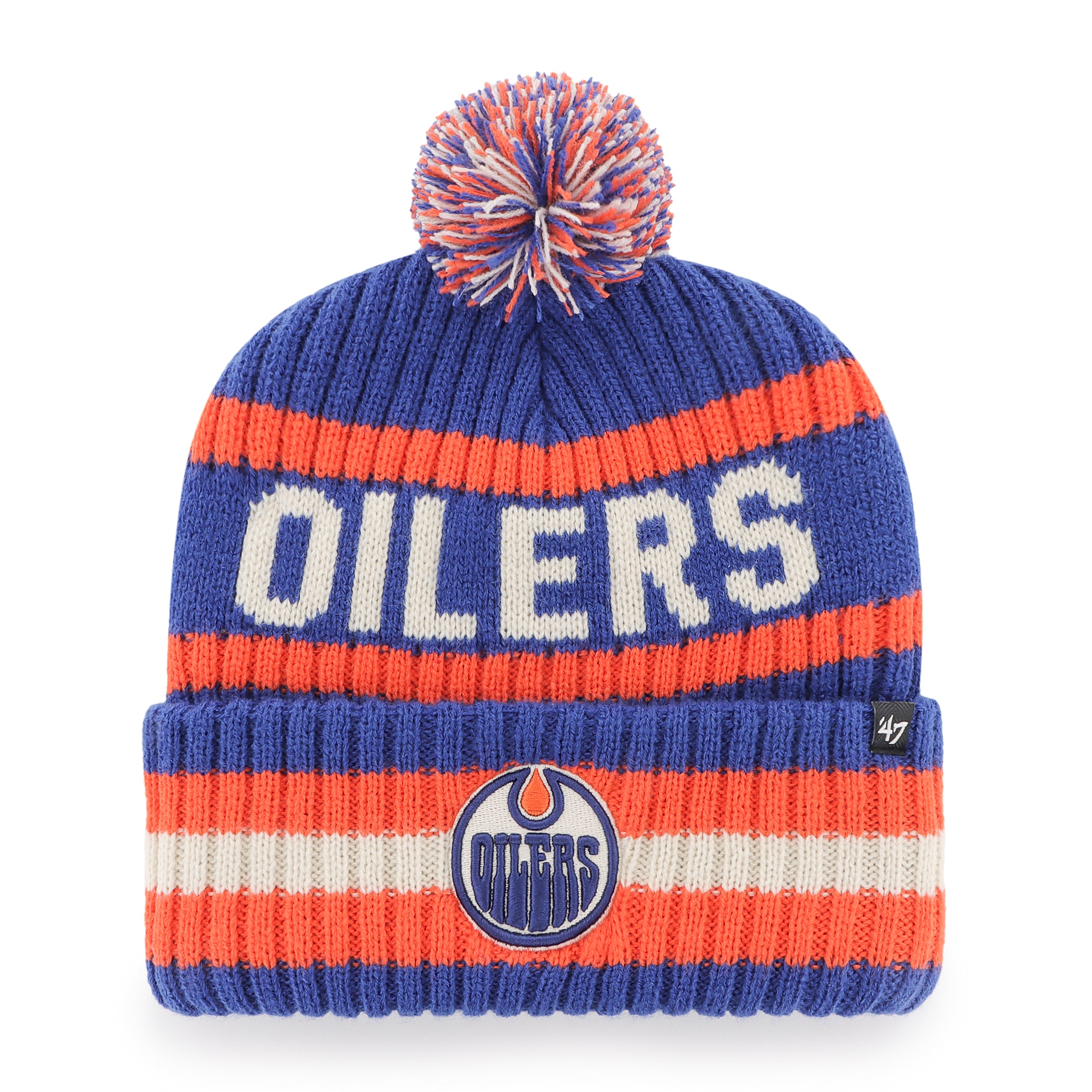 '47 Brand Edmonton Oilers Bering Cuffed Knit Toque