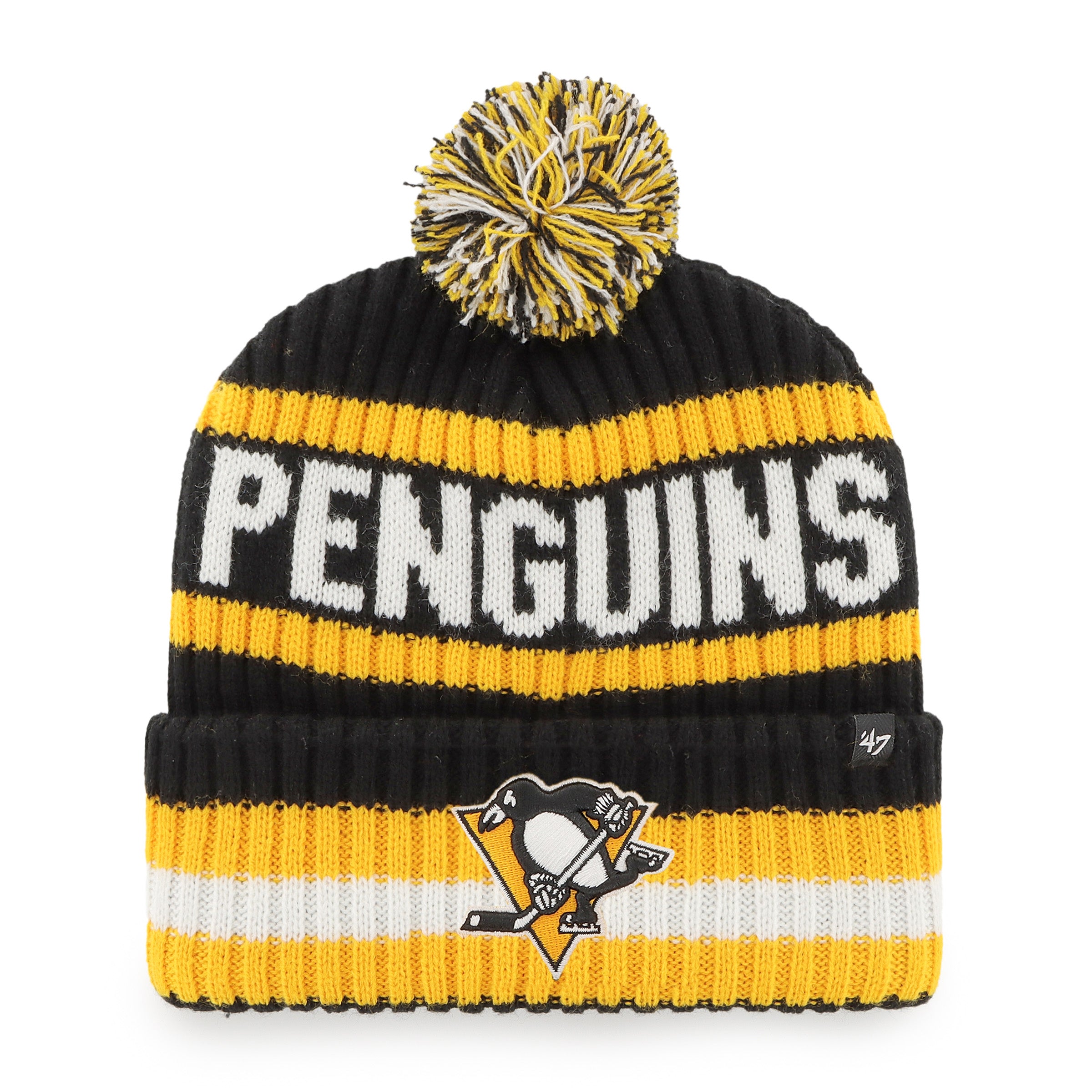 '47 Brand Pittsburgh Penguins Bering Cuffed Knit Toque