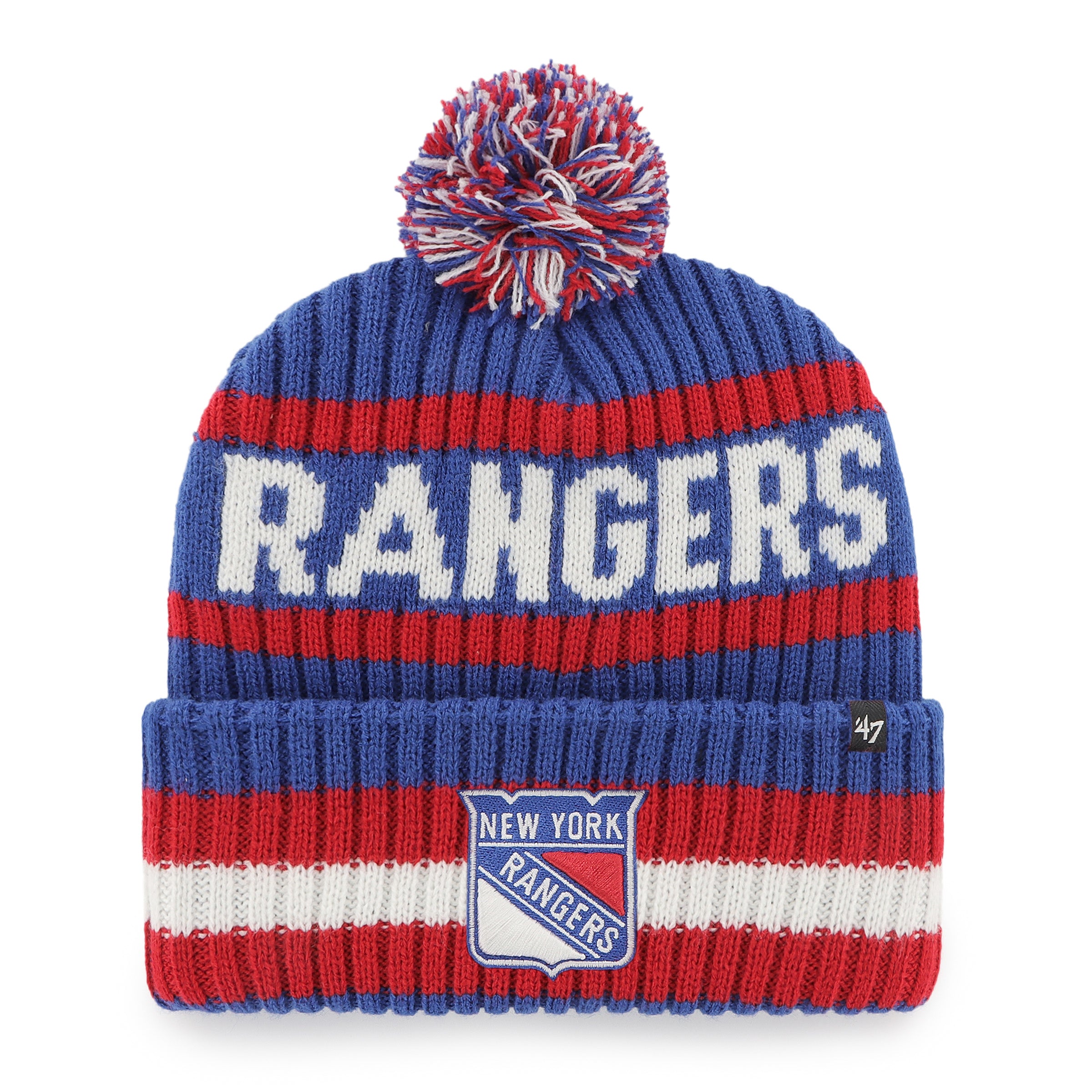 '47 Brand New York Rangers Bering Cuffed Knit Toque