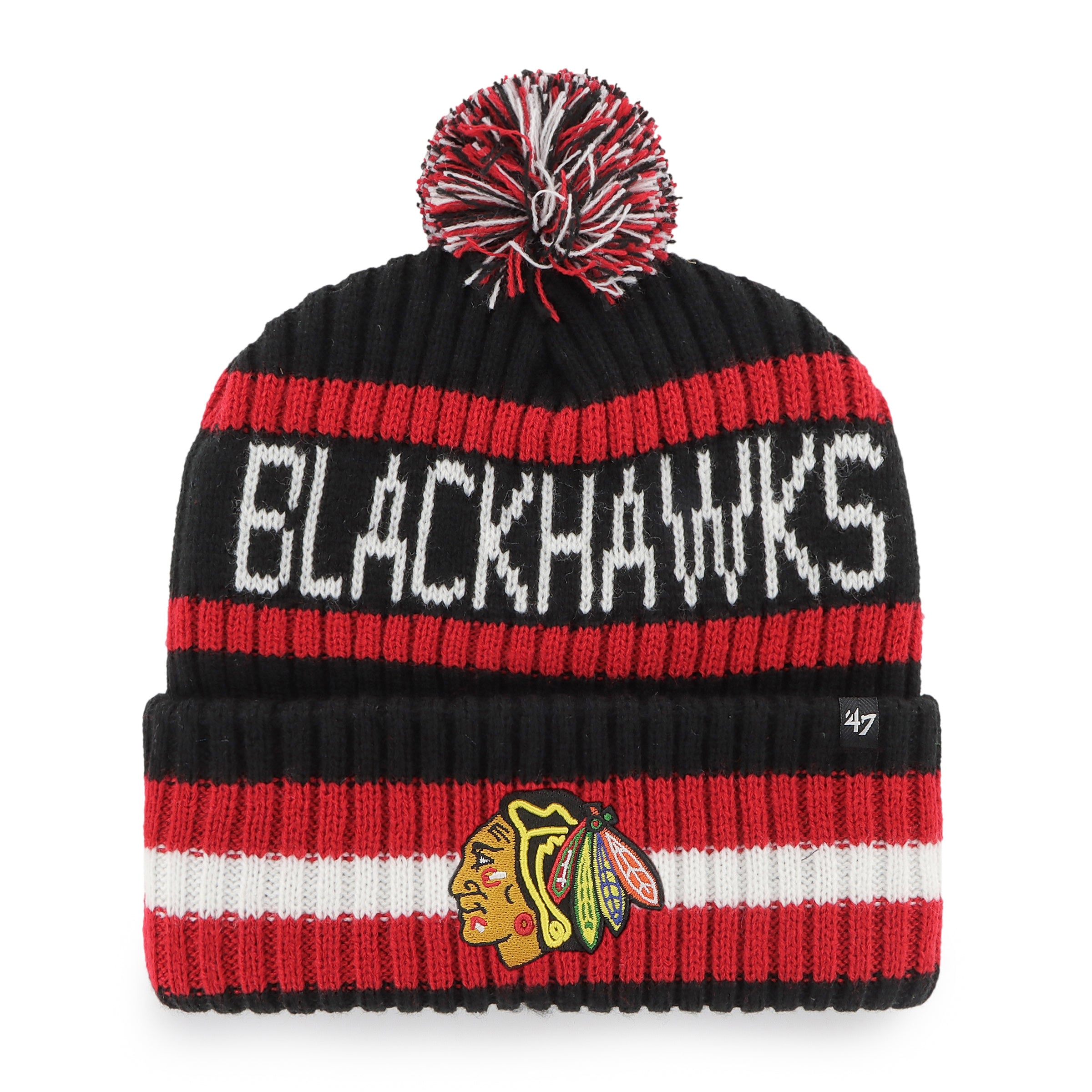 '47 Brand Chicago Blackhawks Bering Cuffed Knit Toque