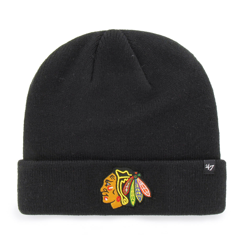 '47 Brand Chicago Blackhawks Raised Cuffed Knit Toque