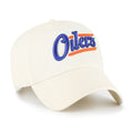 '47 Brand Edmonton Oilers Alternate Logo Clean Up Adjustable Hat