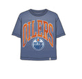 '47 Brand Women's Edmonton Oilers Mindi Crop Tee