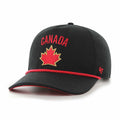 '47 Brand Team Canada Sure Shot & Rope Hat - Black — front