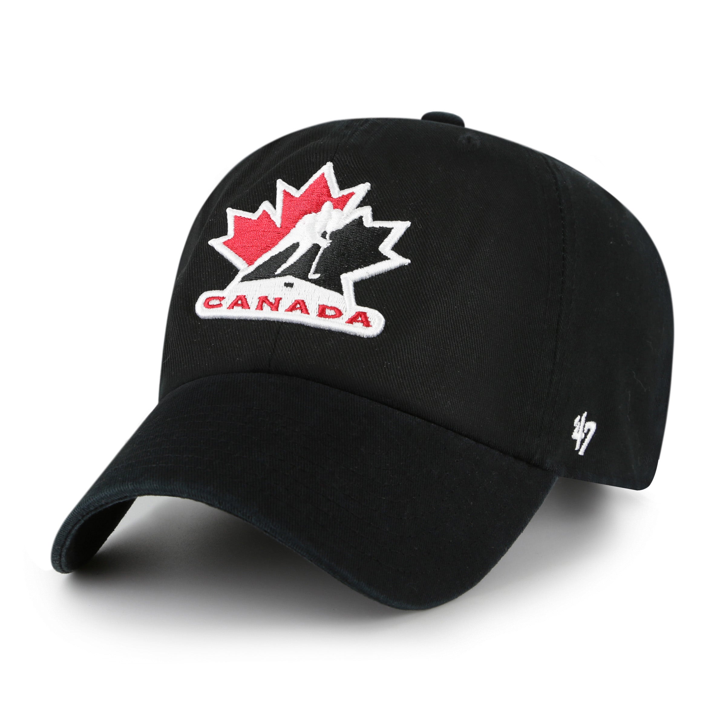 '47 Brand Team Canada '47 Clean Up Cap Black Team