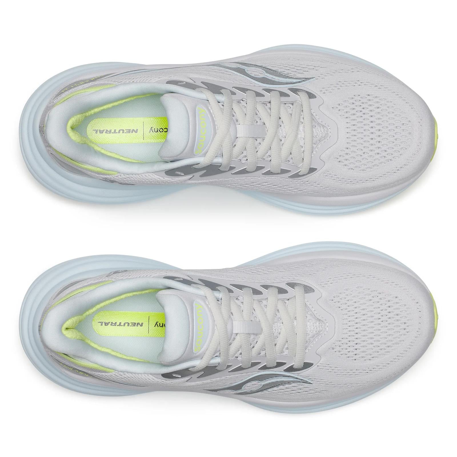 Saucony Women's Triumph 24 Fog/Ice Melt angle
