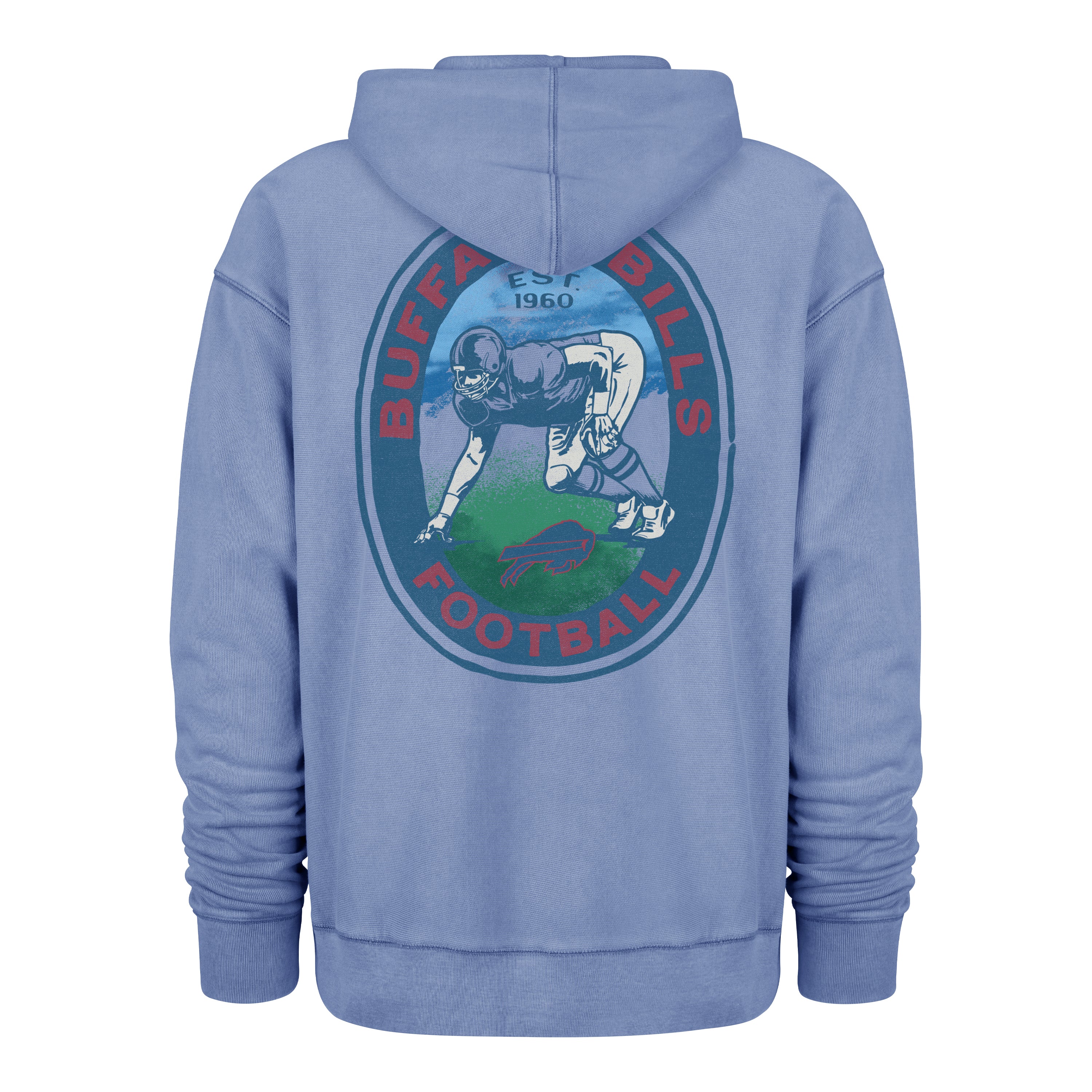 47 Brand Buffalo Bills Boot Path Ravine Fleece Hood
