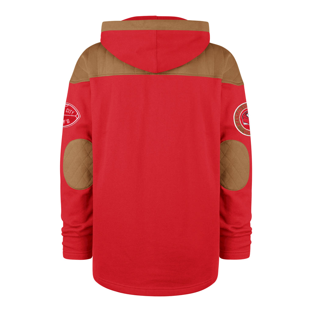 47 Brand Kansas City Chiefs Golden Age Wingback Lacer Hoodie