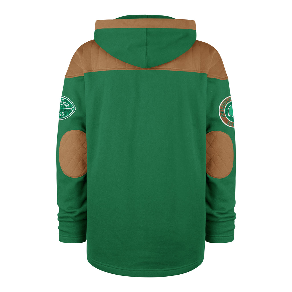 47 Brand Philadelphia Eagles Golden Age Wingback Lacer Hoodie