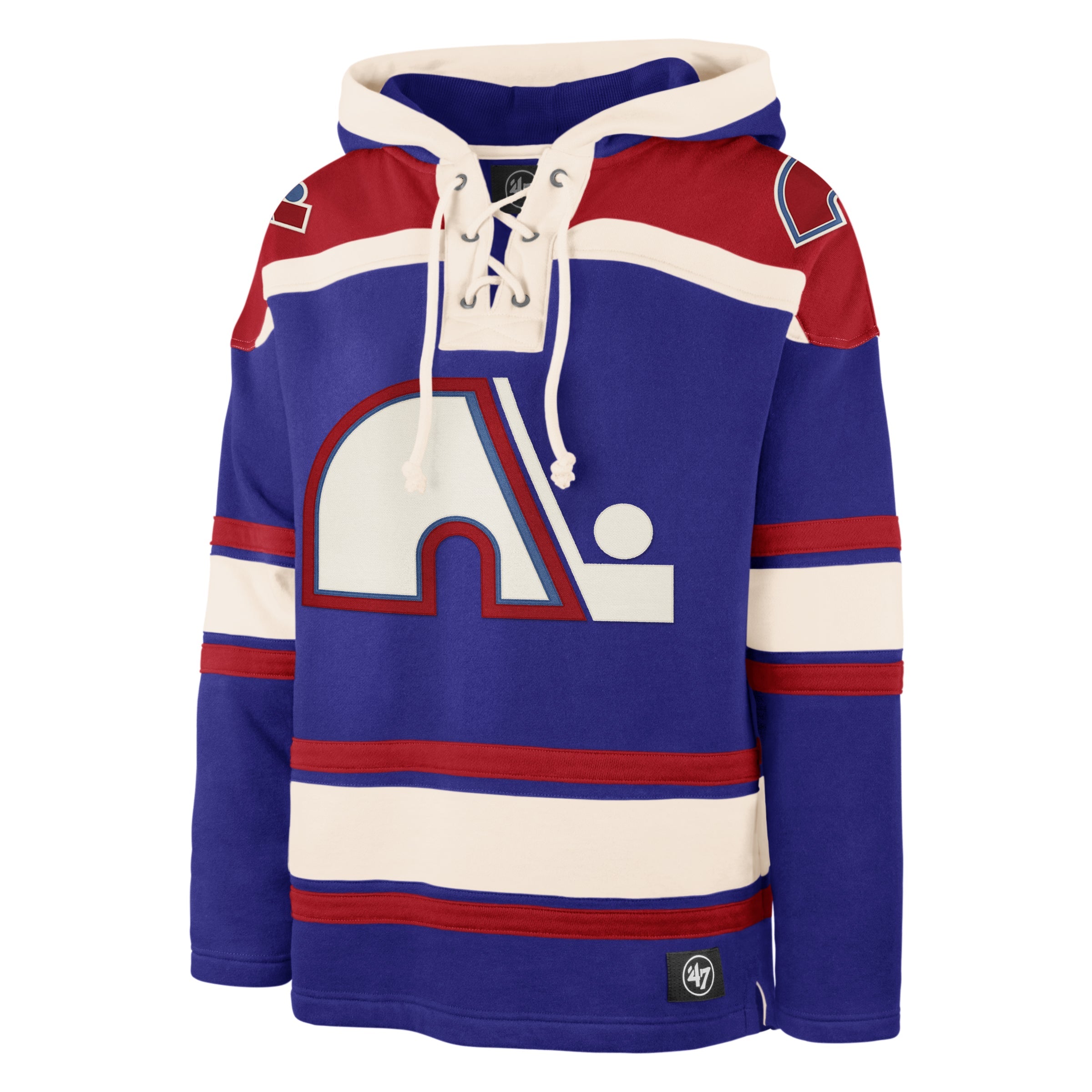 '47 Brand Quebec Nordiques 47 Sweep Check Lacer