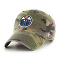 47 Brand Edmonton Oilers Camo Clean Up Hat