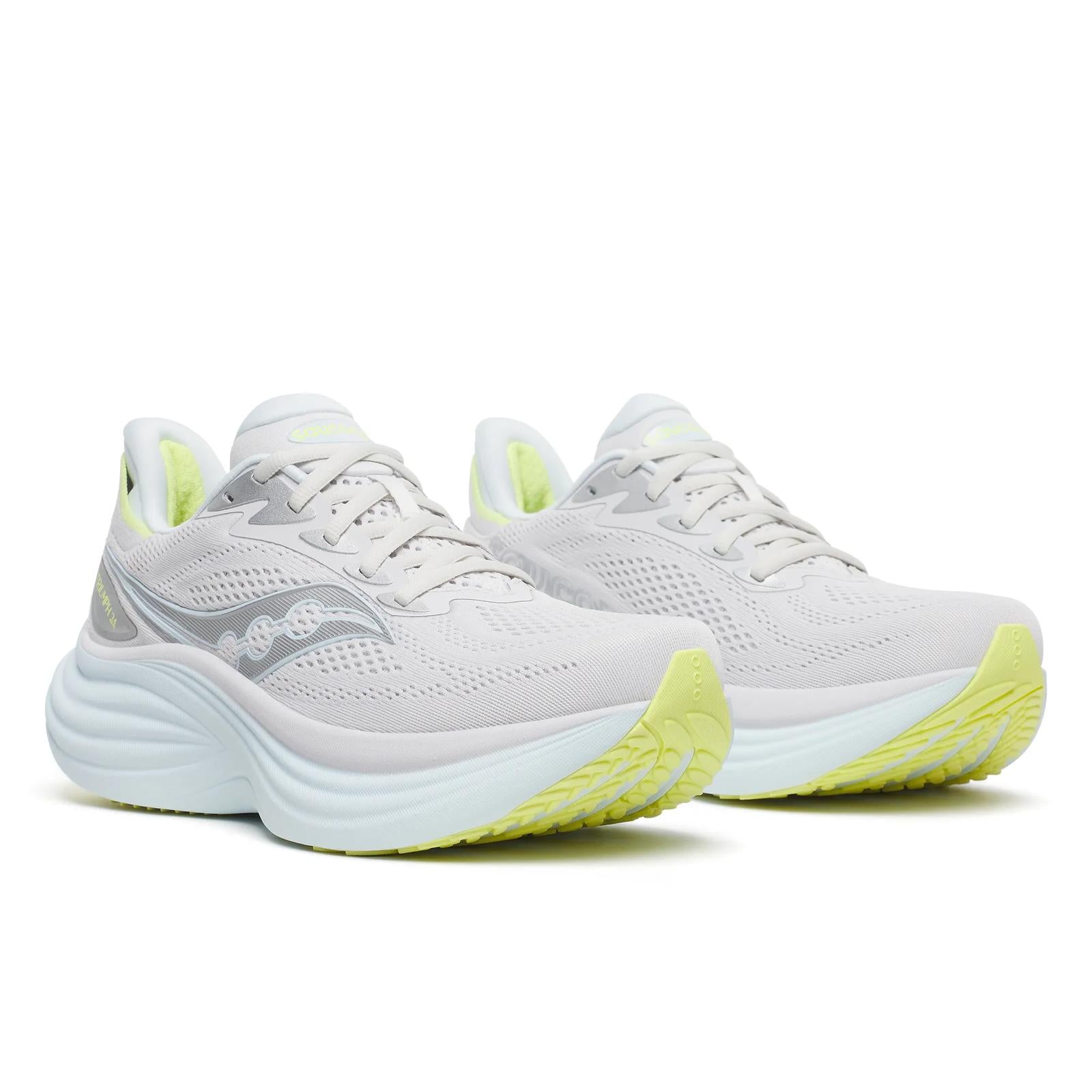 Saucony Women's Triumph 24 Fog/Ice Melt medial
